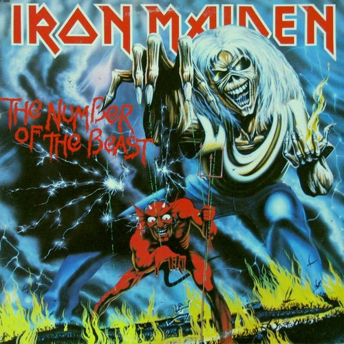 Iron Maiden - The Number of The Beast (1982 USA Picture Disc