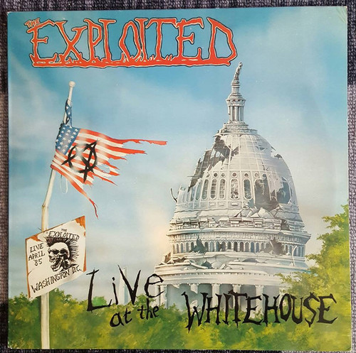 The Exploited – Live At The Whitehouse (LP used US 1985 reissue VG+/VG+)