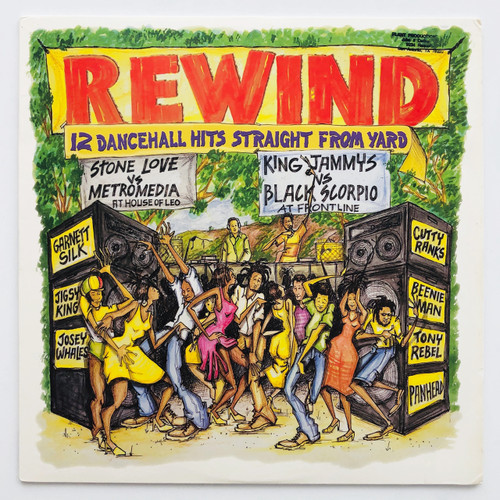 Rewind: 12 Dancehall Hits Straight From Yard (EX / EX)