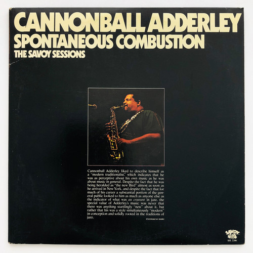Cannonball Adderley - Spontaneous Combustion (EX / EX  2 LPs)