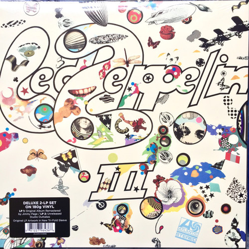 Led Zeppelin – Led Zeppelin III (2LPs used US 2014 remastered reissue on 180 gm vinyl NM/NM)