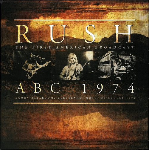 Rush – The First American Broadcast ABC 1974 Agora Ballroom, Cleveland, Ohio, 26 August 1974 (2LPs NEW SEALED UK 2011 limited edition blue vinyl)