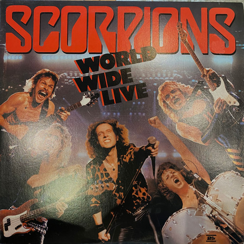 Scorpions - World Wide Live (1985 CA, EX/EX)