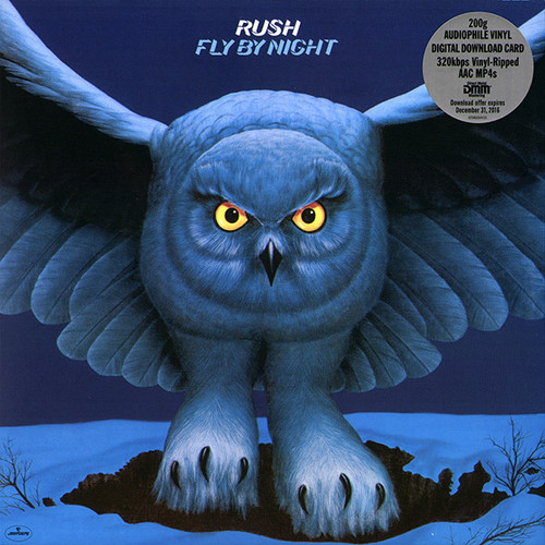 Rush – Fly By Night (LP used US 2015 remastered 200 gm vinyl reissue NM/NM)