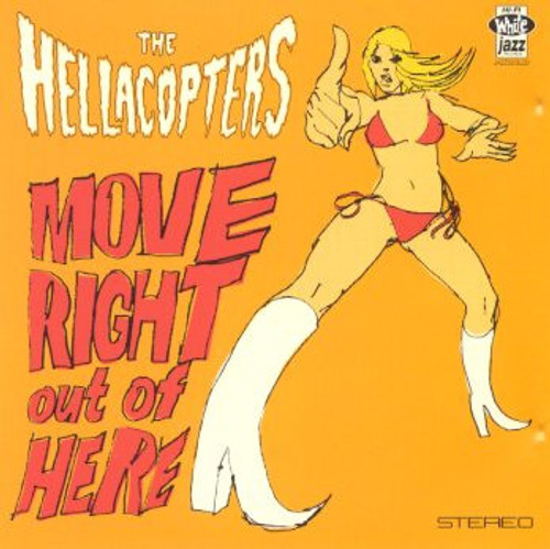 The Hellacopters – Move Right Out Of Here (5 track 10 inch EP used Sweden 1999 NM/NM)