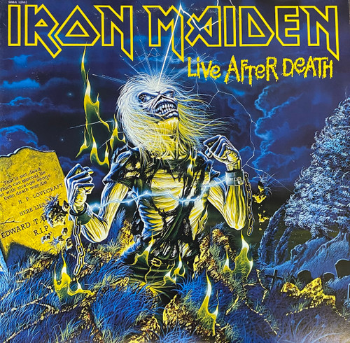 Iron Maiden - Live After Death (1985 CA, EX/VG+)