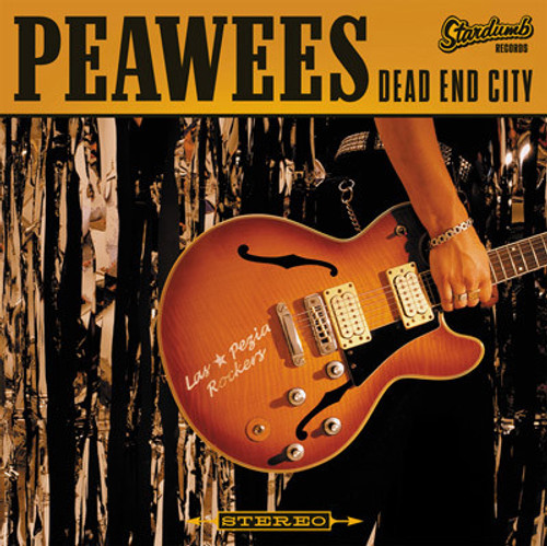 Peawees – Dead End City (LP used Netherlands 2002 repress orange vinyl  NM/NM)