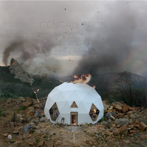 Genghis Tron – Dead Mountain Mouth (LP used US 2006 clear vinyl NM/NM)