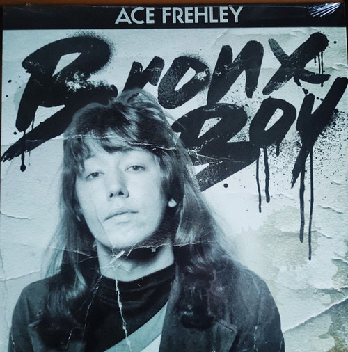 Ace Frehley – Bronx Boy (4 track 12 inch EP NEW SEALED US 2018 white and black marbled 180 gm vinyl)