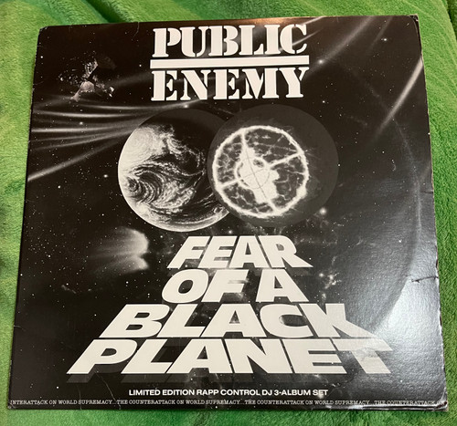 Public Enemy - Fear Of A Black Planet (Terminator X DJ Performance Discs) (1990 NM Vinyl)