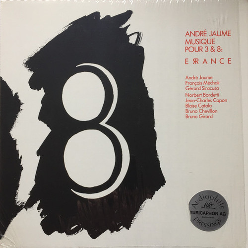 André Jaume – Musique Pour 3 & 8: Errance (2LPs used Switzerland 1984 Hat Hut Records NM/NM)