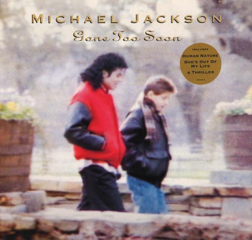 Michael Jackson — Gone Too Soon (Europe 1993 Single, EX/VG)