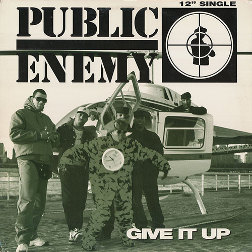 Public Enemy – Give It Up (5 track 12 inch promo EP used US 1994 VG+/VG+)