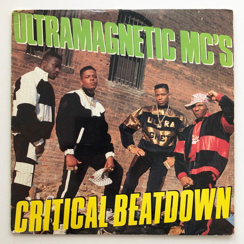 Ultramagnetic MC's – Critical Beatdown (VG+ / VG+)