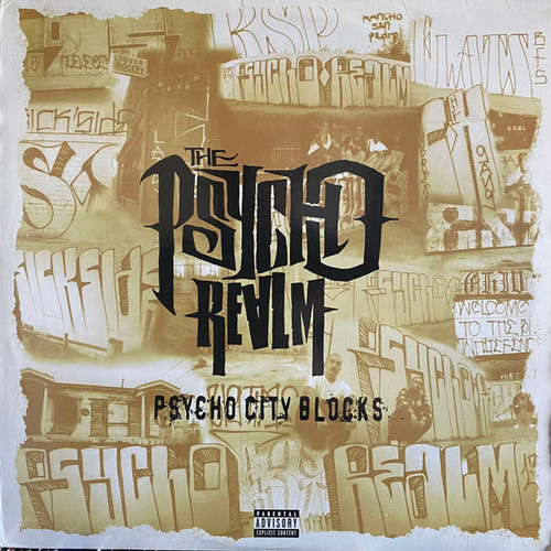 The Psycho Realm – Psycho City Blocks (5 track 12 inch EP used US 1997 NM/VG+)