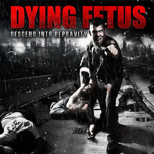 Dying Fetus - Descend Into Depravity (2009 Black Vinyl - EX/VG+)