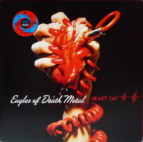 Eagles Of Death Metal - Heart On (2009 US Black Vinyl with Red 7” Vinyl - EX/VG+)