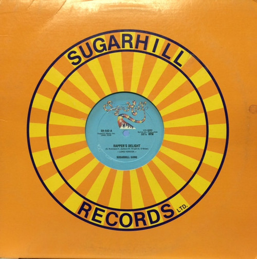 Sugarhill Gang – Rapper's Delight (2 track 12 inch EP used US 1979 VG/VG)