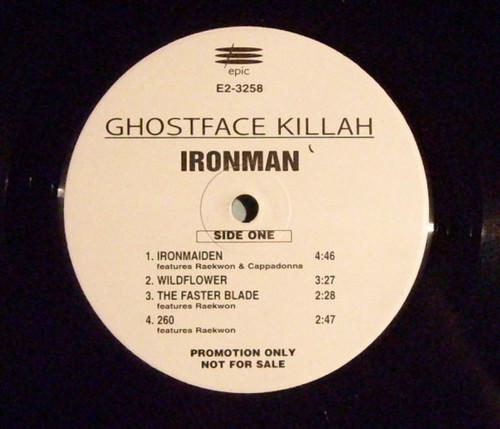 Ghostface Killah — Ironman (Canada 1996 Promo, EX/EX)