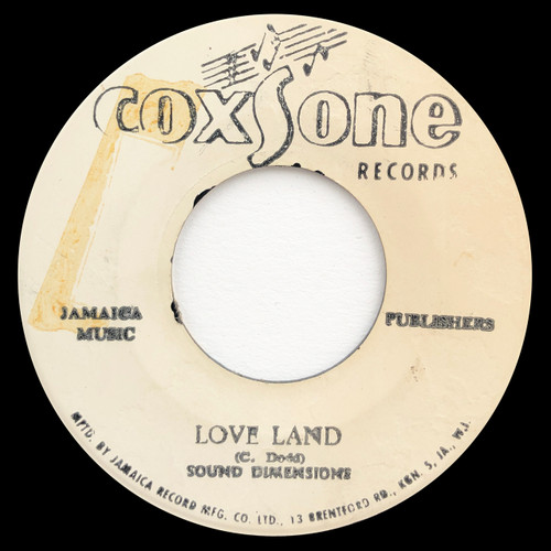 Jackie Mittoo / Sound Dimensions – Money Maker / Love Land (45 single VG+)