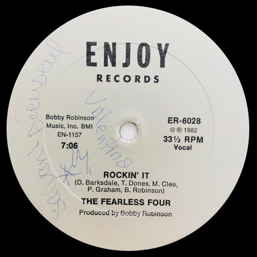 The Fearless Four – Rockin' It (12" single VG+)