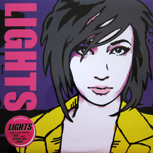 Lights — Lights (US 2008, Pink Opaque Vinyl, EX/EX)