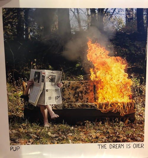 PUP - The Dream Is Over (EX/EX) (2016,CAN) -Red vinyl 