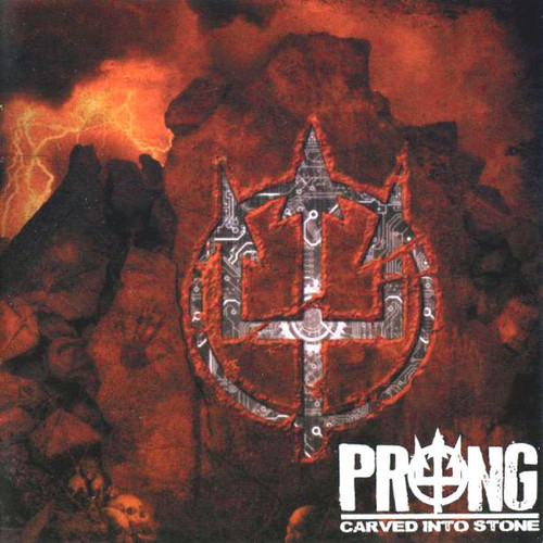 Prong — Carved in Stone (Europe 2012, Orange Marbled Vinyl, EX/EX)