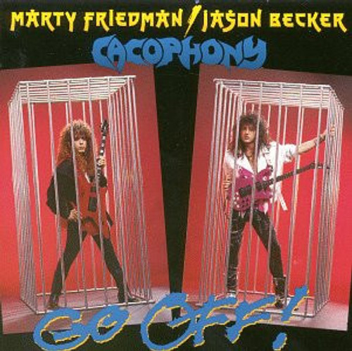 Cacophony - Go Off! (1988 EX/VG+) with Marty Friedman/Jason Becker ~ 