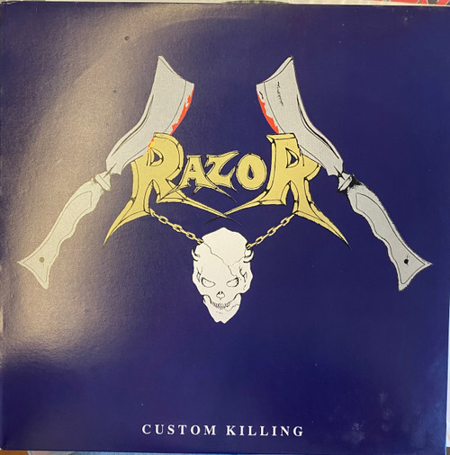 Razor - Custom Killing (1987 CA, VG+/EX)