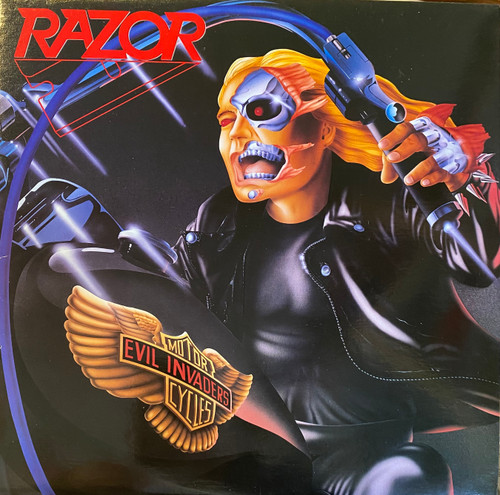 Razor - Evil Invaders (1985 CA, EX/EX) 