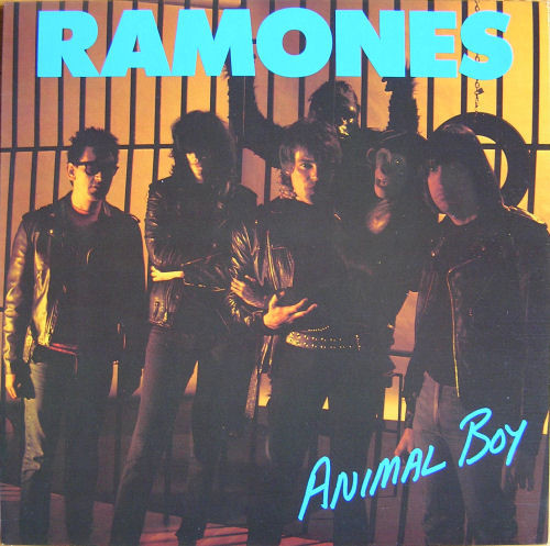 Ramones – Animal Boy (LP used Canada 1986 NM/NM)