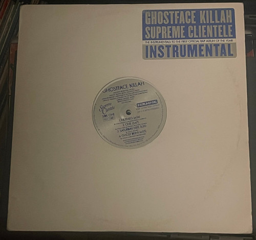 Ghostface Killah — Supreme Clientele (Instrumental) (US 2000 Promo, EX-/EX)