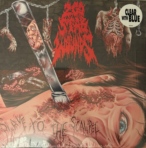 200 Stab Wounds - Slave To The Scalpel - New sealed - Clear with Blue Vinyl 