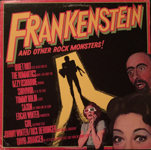 Various Artists – Frankenstein And Other Rock Monsters! (LP used Canada 1984 compilation NM/NM)