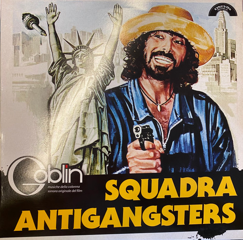 Goblin - Squadra Antigangsters (2018 Italy, RSD yellow vinyl, EX/VG+)