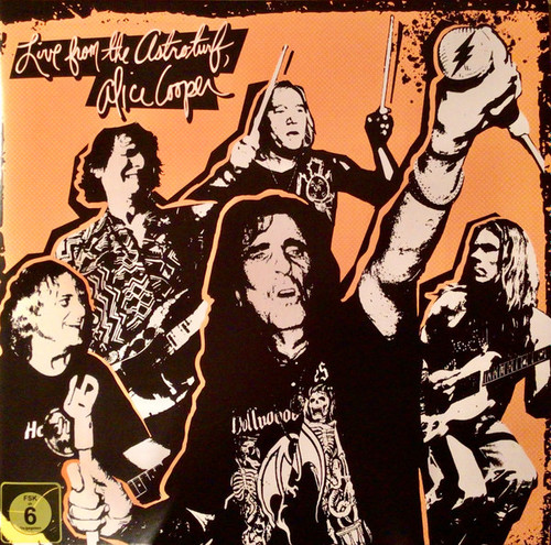 Alice Cooper — Live From The Astroturf (Germany 2022 Reissue, Apricot Opaque Vinyl, Numbered, NM/NM-)