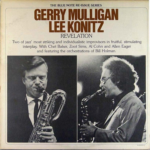 Gerry Mulligan / Lee Konitz – Revelation (2LPs used US 1975 mono reissue gatefold jacket NM/VG++)