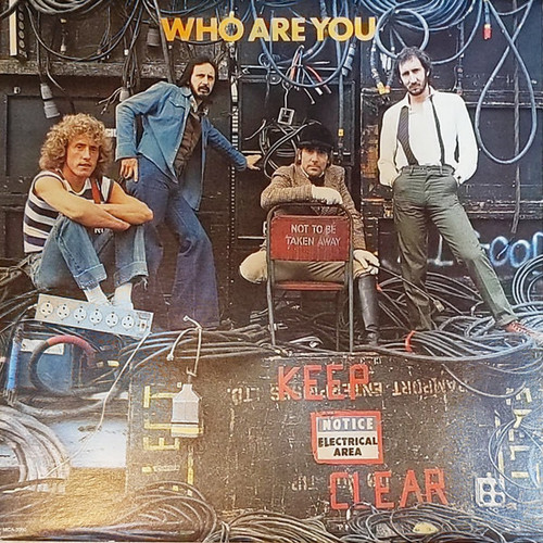 The Who - Who Are You  (1978 Red Vinyl EX/EX)