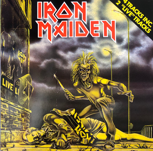 Iron Maiden - Sanctuary (VG+/NM-) (European Import) 12”