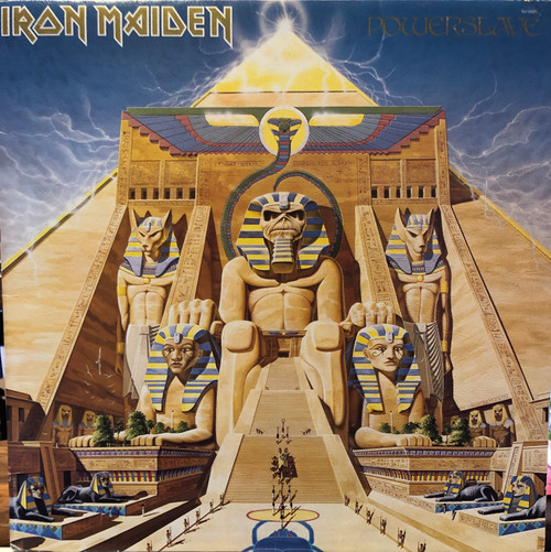 Iron Maiden - Powerslave (VG/VG-) (1st Canadian pressing)