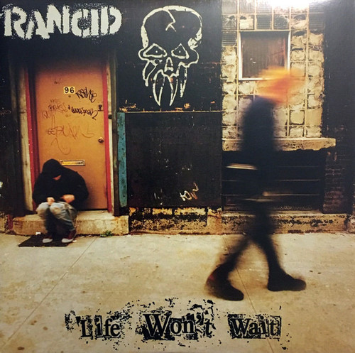 Rancid - Life Won't Wait (VG+/NM-) 1998 Orange vinyl 