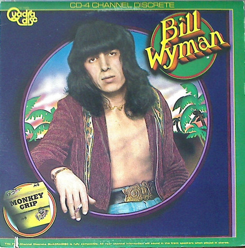 Bill Wyman - Monkey Grip (1974 CD-4 Quadra Disc VG/VG)