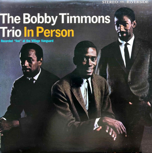 The Bobby Timmons Trio – In Person (LP used US 1989 remastered reissue NM/NM)