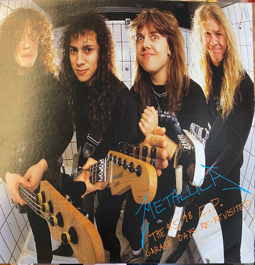 Metallica - The $5.98 E.P. - Garage Days Re-Revisited (1987 CA, VG+/VG)