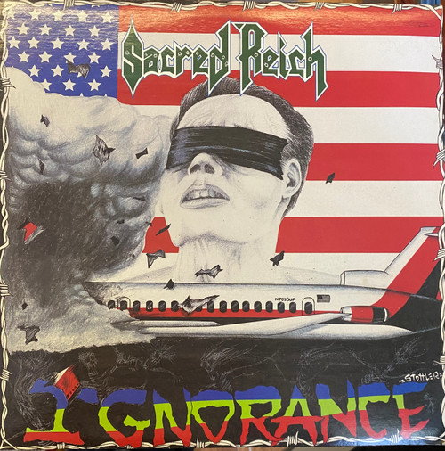 Sacred Reich - Ignorance (1987 CA, VG+/VG+)