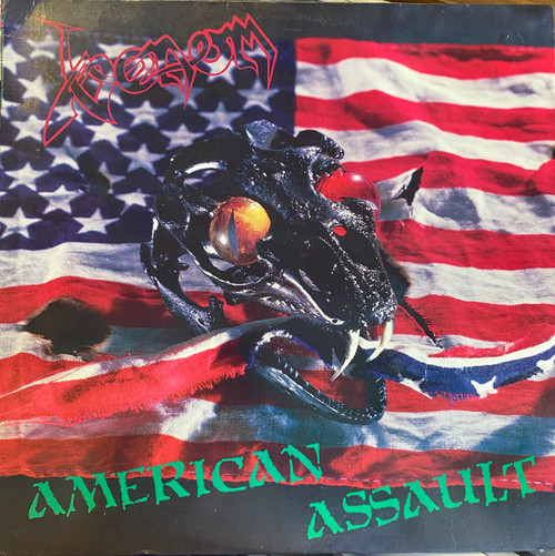 Venom - American Assault (1985 USA, VG+/VG+)