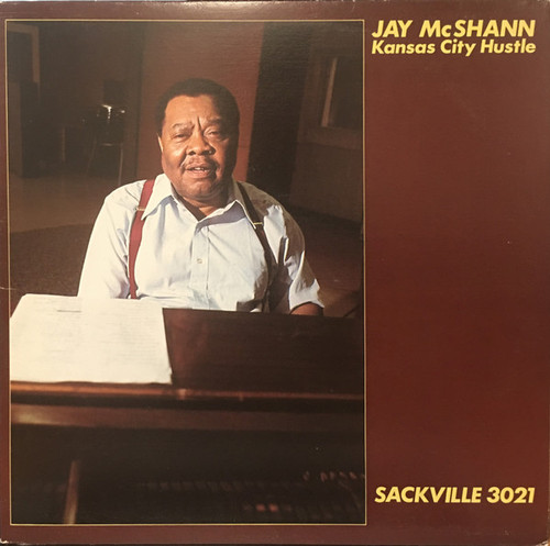 Jay McShann – Kansas City Hustle (LP used Canada 1978 NM?VG+)