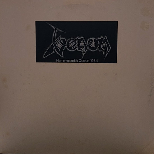 Venom – Hammersmith Odeon 1984 (2LPs used 1984 live bootleg on red vinyl VG+/VG+)