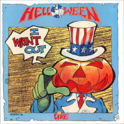 Helloween — I Want Out (Live) (Canada 1989, EX/EX)
